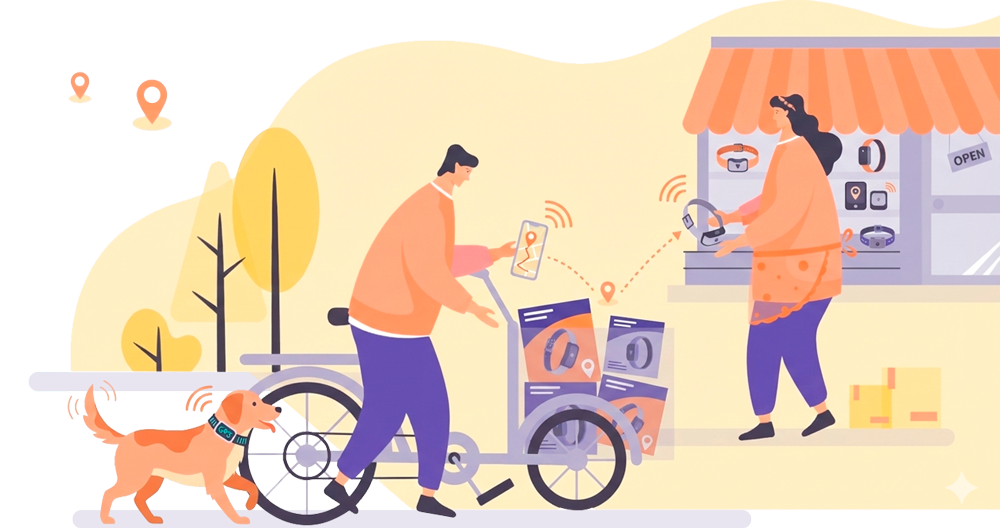 Sistema de rastreo NexZoo para mascotas perdidas en Colombia